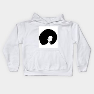 Black and white woman with African heritage Kids Hoodie